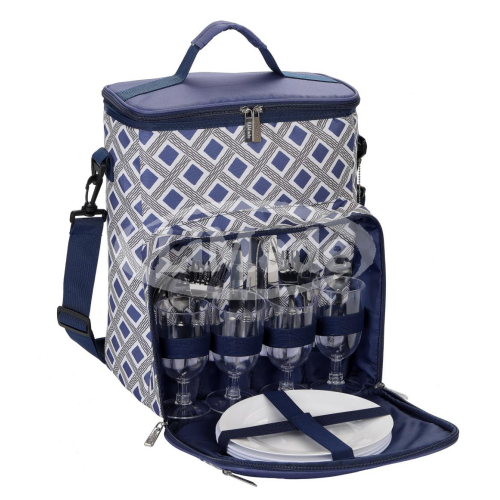 LMD8-2430 Picnic Backpack for 4 Person