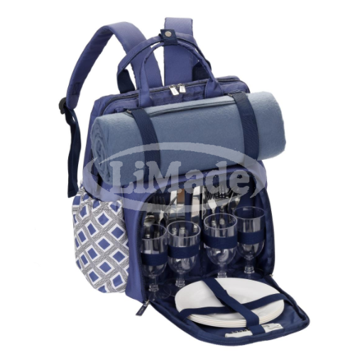 LMD8-2432 Picnic Backpack for 4 Person 