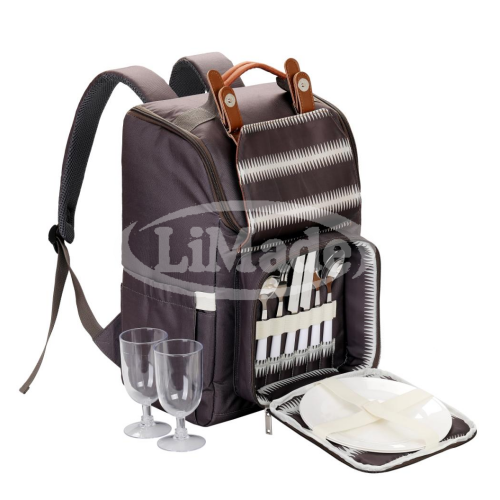 LMD8-2462 Picnic Backpack for 4 Person 