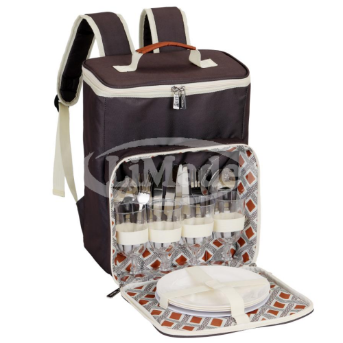 LMD8-2463 Picnic Backpack for 4 Person 