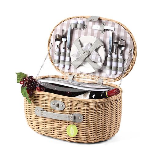 LMD 1-1057  Picnic Basket for 4 Person