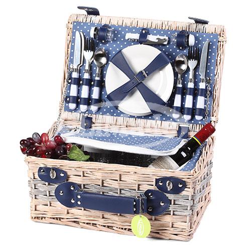 LMD 1-1228  Picnic Basket for 4 Person