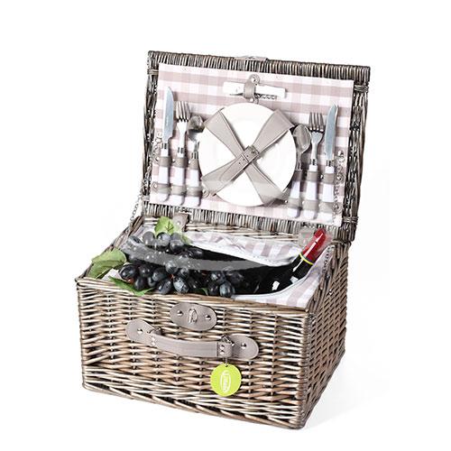 LMD1-0988  Picnic Basket for 4 Person