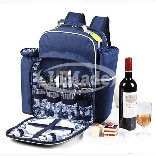 LMD 8-0957 Picnic Backpack for 4 Person