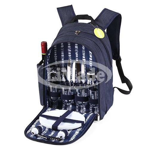 LMD 8-1209 Picnic Backpack for 4 Person