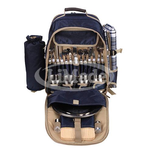 LMD8-0466 Picnic Backpack for 4 Person
