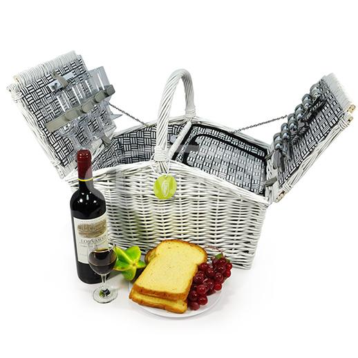 LMD1-0723  Picnic Basket for 4 Person