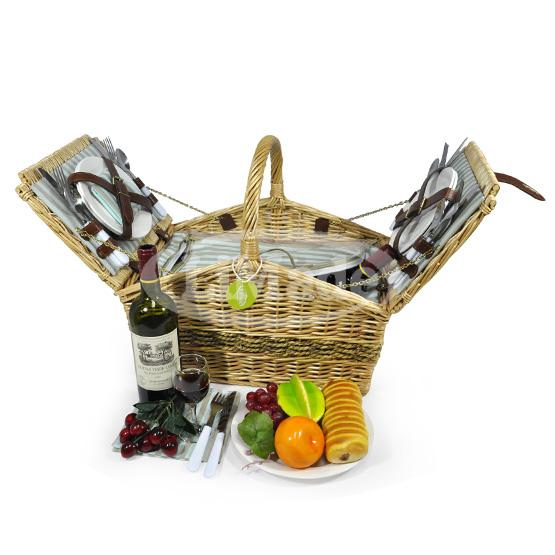 LMD1-0650  Picnic Basket for 4 Person