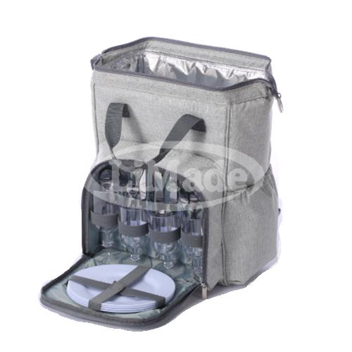 LMD8-1898 Picnic Backpack for 4 Person