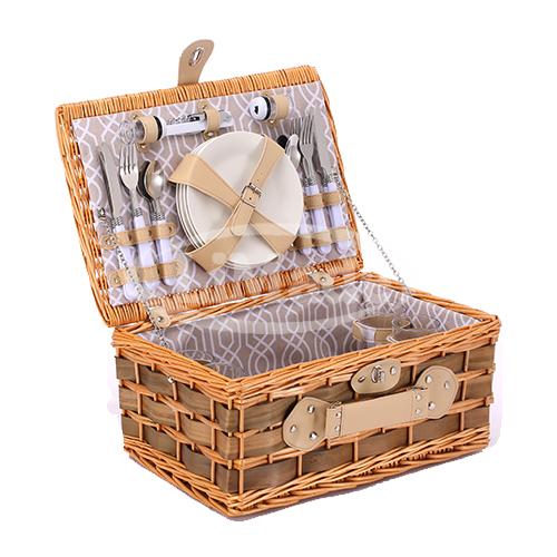 LMD1-1883  Picnic Basket for 4 Person