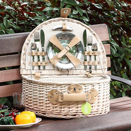 LMD1-1224  Picnic Basket for 4 Person