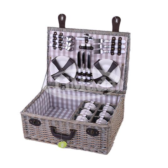 LMD1-1059  Picnic Basket for 6 Person