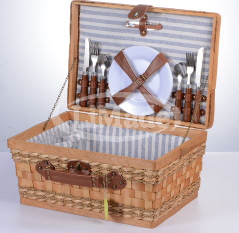 LMD1-1547 Picnic Basket for 4 Person