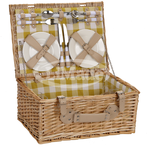 LMD1-2455  Picnic Basket for 4 Person 