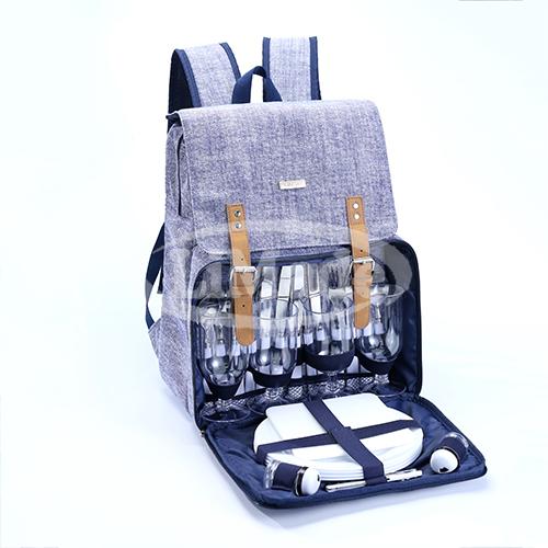 LMD 8-2170 Picnic Backpack for 4 Person